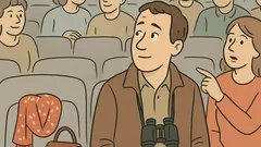 Dowcip: Na trybunach nie ma żony Michała